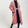 Liquorish Longline Cardigan In Orange And Purple -Liquorish || Yumi Shop 4QmPYP5y 12836