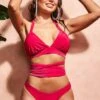 Goddiva Multi Tie Bikini - Cerise 2 Goddiva Multi Tie Bikini - Cerise -Liquorish || Yumi Shop 5JXNumG8 11065