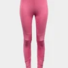 De La Creme Fashions Pink Mesh Panel Leggings