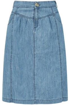 Yumi Blue Chambray Skirt -Liquorish || Yumi Shop 5mlHiUqm 14878