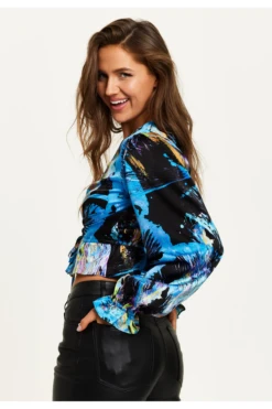 Liquorish Multicolour Abstract Print Top -Liquorish || Yumi Shop 6ocMiQJ1 14965