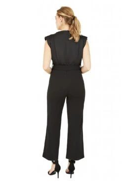 Mela London Black Cowl Neck Stretch Jumpsuit -Liquorish || Yumi Shop 8YiiuPee 13938