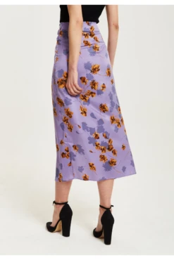Liquorish Purple Floral Midi Skirt With Ruching Detail 12 Liquorish Purple Floral Midi Skirt With Ruching Detail -Liquorish || Yumi Shop DXKcfUxi 15650
