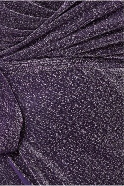 Goddiva Plus Wrap Style Spaghetti Strap Maxi Split - Purple -Liquorish || Yumi Shop EQbyWZ3u 13029