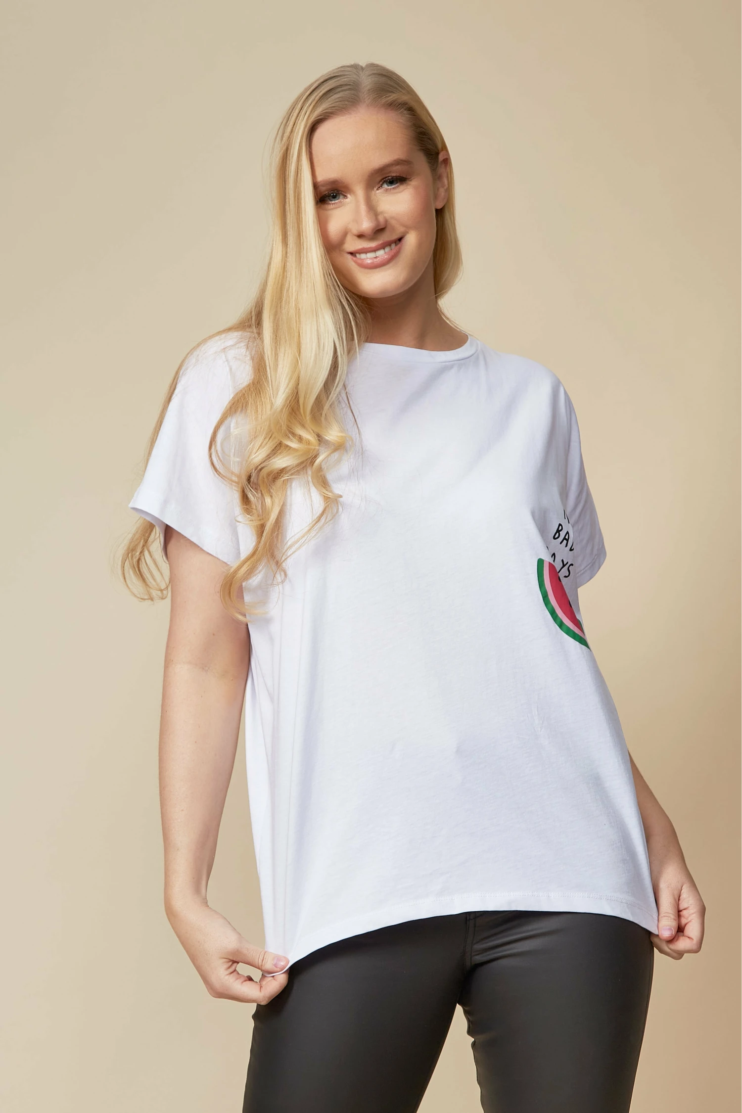 Hoxton Gal Oversized Watermelon T-shirt 4 Hoxton Gal Oversized Watermelon T-shirt - Image 2