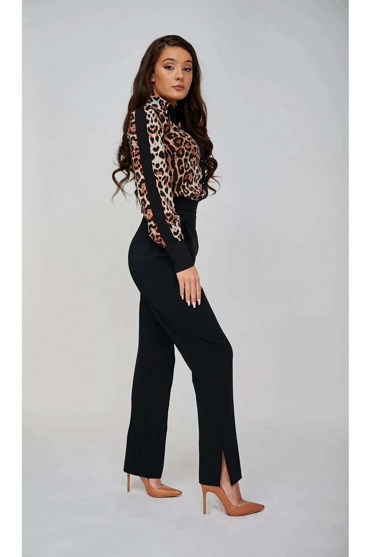 Yan Neo London Desma Classic Waisted Trousers 4 Yan Neo London Desma Classic Waisted Trousers - Image 2