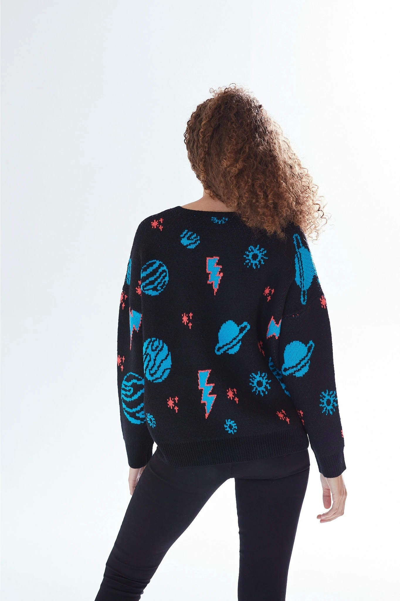 Liquorish Cosmic Pattern Jumper 7 Liquorish Cosmic Pattern Jumper - Image 5