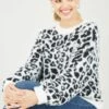Mela London Leopard Knitted Fluffy Jumper 1 Mela London Leopard Knitted Fluffy Jumper -Liquorish || Yumi Shop Ga3defCY 13304