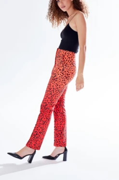 Liquorish Leopard Print Ombre Suit Trousers -Liquorish || Yumi Shop HBgW5W9G 13823