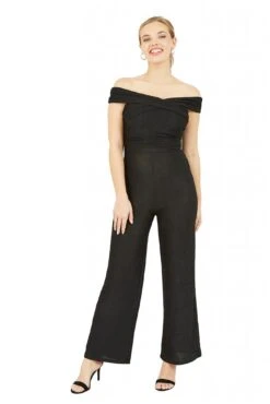 Mela London Crossover Bardot Jumpsuit