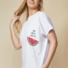 Hoxton Gal Oversized Watermelon T-shirt -Liquorish || Yumi Shop VGyayWOn 9334