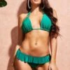 Goddiva Ruffle Brief Buckle Bikini - Emerald 1 Goddiva Ruffle Brief Buckle Bikini - Emerald -Liquorish || Yumi Shop XKo8umjb 11038