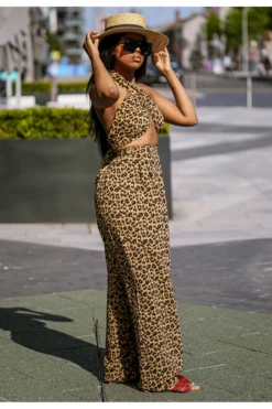 Setsofran London Leopard Print Pants Set 11 Setsofran London Leopard Print Pants Set -Liquorish || Yumi Shop Z4TqlaBN 15724