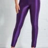 Goddiva Disco Leggings - Purple