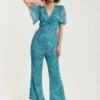 Liquorish Blue Animal Print Knot Front Jumpsuit 1 Liquorish Blue Animal Print Knot Front Jumpsuit -Liquorish || Yumi Shop cR56h2Kf 15648