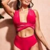 Goddiva Multiway Bikini - Cerise
