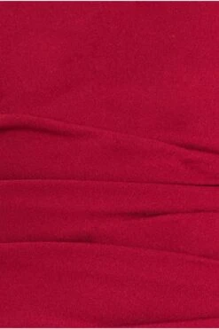 Goddiva Off The Shoulder Maxi With Split - Wine -Liquorish || Yumi Shop sKX9ABOD 6781