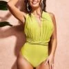 Goddiva Multiway Swimsuit - Lime