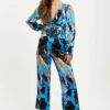 Liquorish Multicolour Abstract Print Jumpsuit -Liquorish || Yumi Shop u4EB6g7t 14967