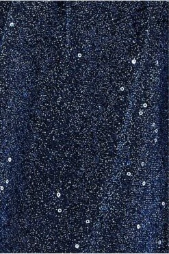 Goddiva Plus Lurex Flutter Sleeve Wrap Top - Navy 11 Goddiva Plus Lurex Flutter Sleeve Wrap Top - Navy -Liquorish || Yumi Shop vEXUcOUC 13463