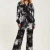 Liquorish Mono Abstract Print Jumpsuit With Long Sleeves 1 Liquorish Mono Abstract Print Jumpsuit With Long Sleeves -Liquorish || Yumi Shop wTKSznE9 15662