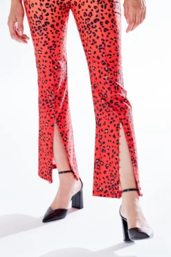 Liquorish Leopard Print Ombre Suit Trousers -Liquorish || Yumi Shop y0jWPZSc 13823