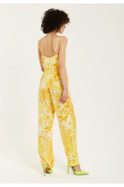 Liquorish Yellow And Orange Floral Print V-neck Jumpsuit 12 Liquorish Yellow And Orange Floral Print V-neck Jumpsuit -Liquorish || Yumi Shop zB3xXiyN 15653